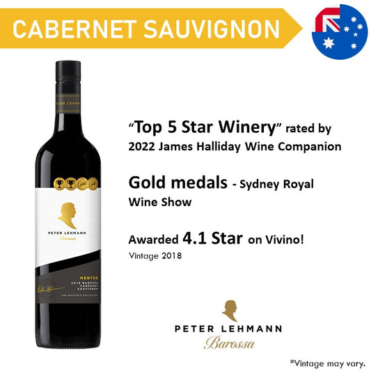 Peter Lehmann Masters Mentor Barossa Cabernet Sauvignon - Red Wine 2018