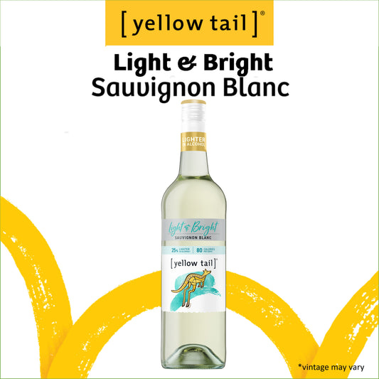 Yellow Tail Light Bright Sauvignon Blanc - White Wine 2024