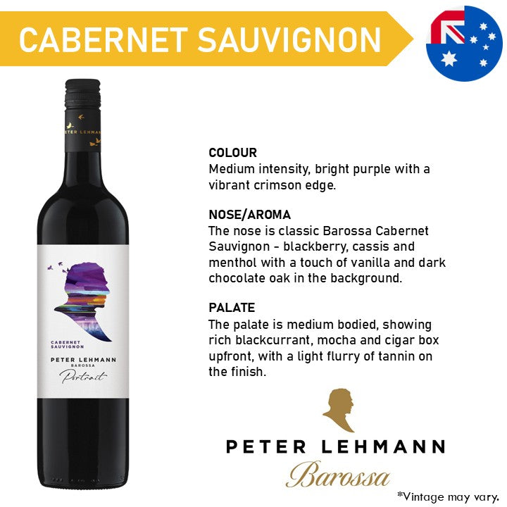 Peter Lehmann Portrait Cabernet Sauvignon - Red Wine 2019