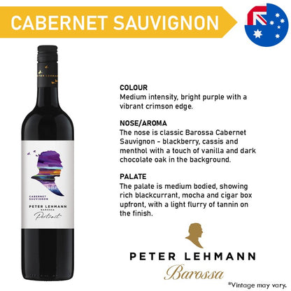 Peter Lehmann Portrait Cabernet Sauvignon - Red Wine 2019