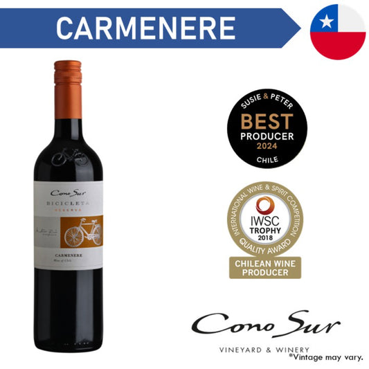 Cono Sur Bicicleta Reserva Carmenere - Red Wine 2021