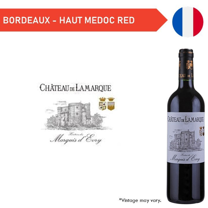 Chateau de Lamarque Haut Medoc 375ml - Red Wine 2018