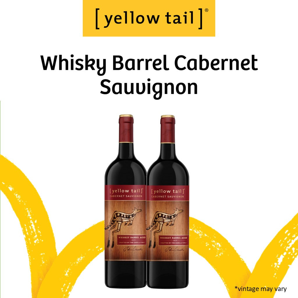 Yellow Tail Whisky Barrel Cabernet Sauvignon - Red Wine - Case2