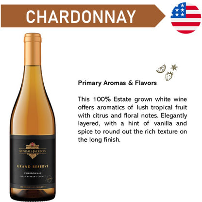 Kendall Jackson Grand Reserve Chardonnay - White Wine 2023