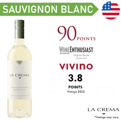 La Crema Sonoma Coast Sauvignon Blanc - White Wine 2022
