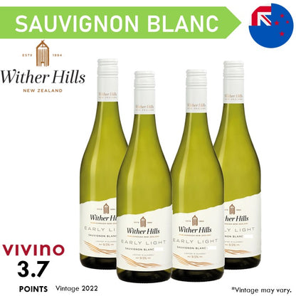Wither Hills Early Light Marlborough Sauvignon Blanc - White Wine - Case4