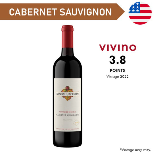 Kendall Jackson Vintner's Reserve Cabernet Sauvignon - Red Wine 2022
