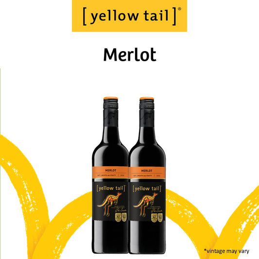 Yellow Tail Merlot - Red Wine - Case2