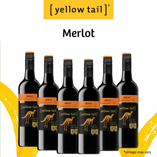 Yellow Tail Merlot - Red Wine - Case6
