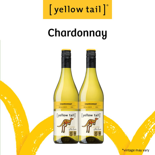 Yellow Tail Chardonnay - White Wine - Case2
