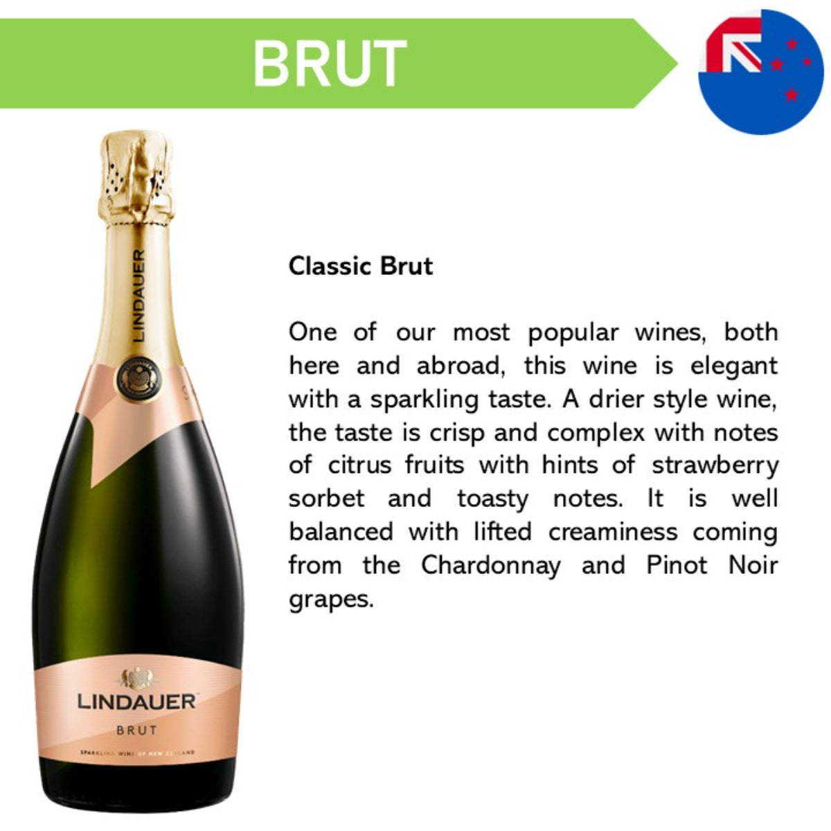Lindauer Classic Brut Sparkling NV