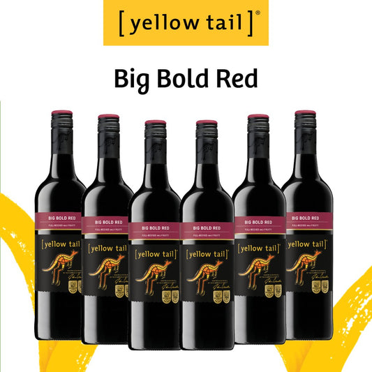 Yellow Tail Big Bold Red - Red Wine NV - Case6