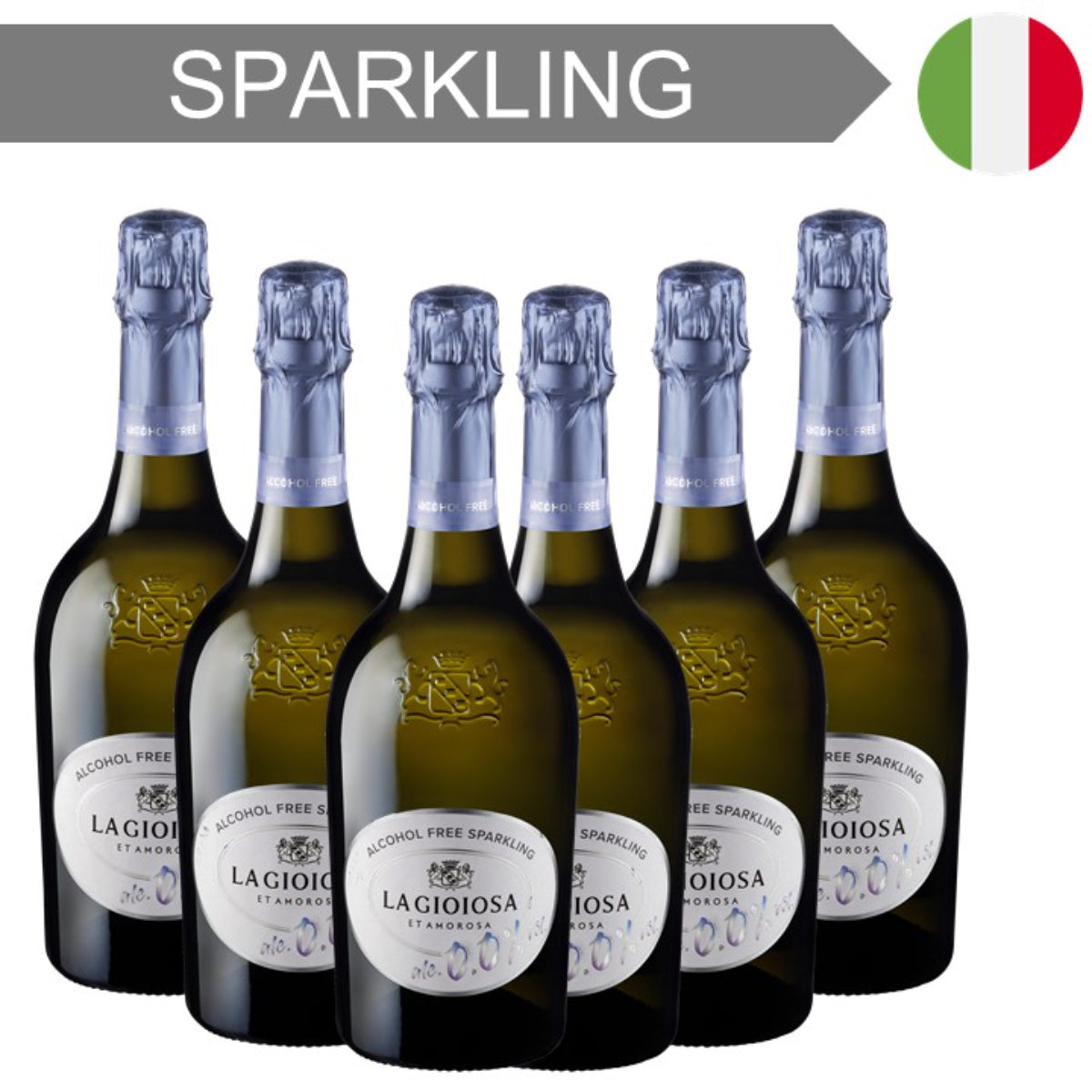 La Gioiosa Sparkling Alcohol Free NV 750ml - Case6