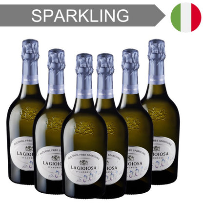 La Gioiosa Sparkling Alcohol Free NV 750ml - Case6