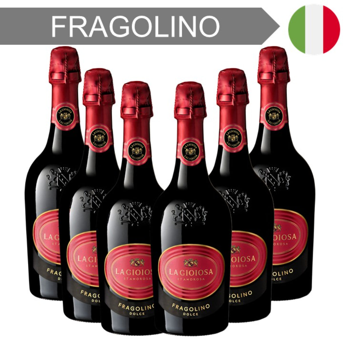 La Gioiosa Fragolino Rosso NV - Case6