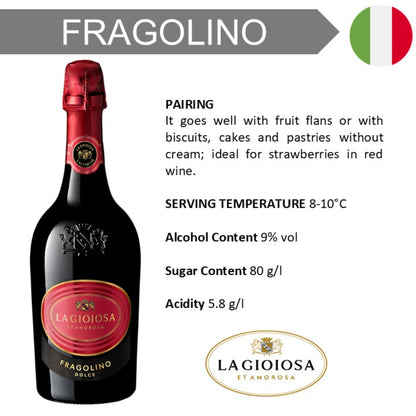 La Gioiosa Fragolino Rosso NV