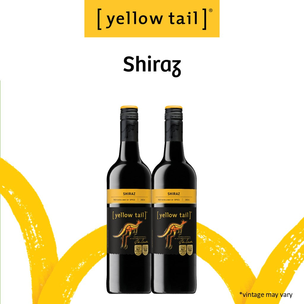 Yellow Tail Shiraz - Red Wine - Case2