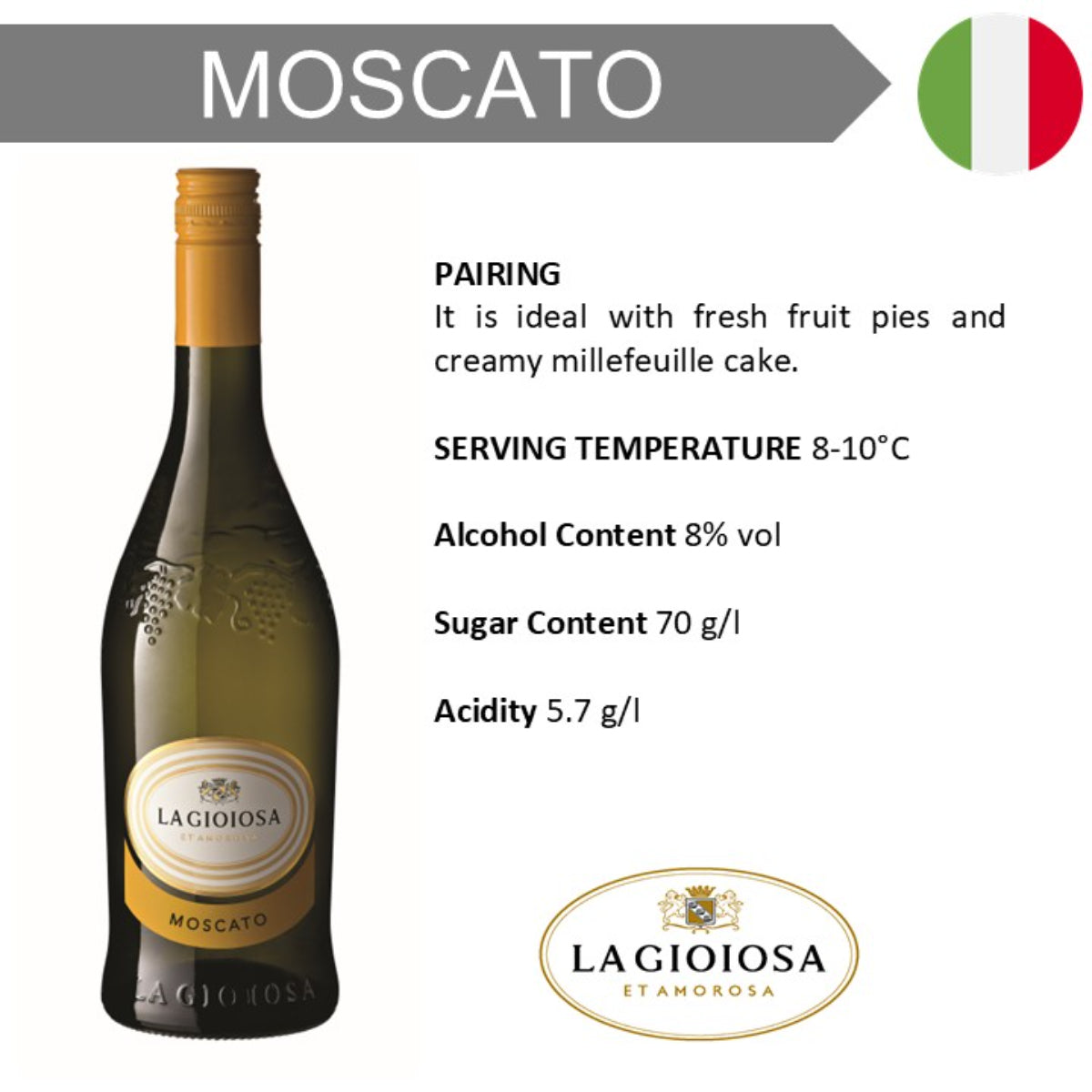 La Gioiosa Moscato