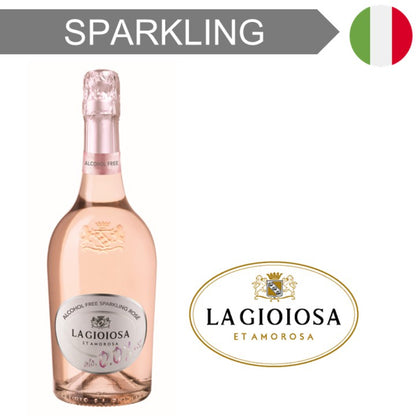 La Gioiosa Rose Sparkling Alcohol Free NV 750ml
