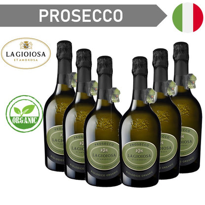 La Gioiosa Organic Prosecco - Sparkling Wine - Case6