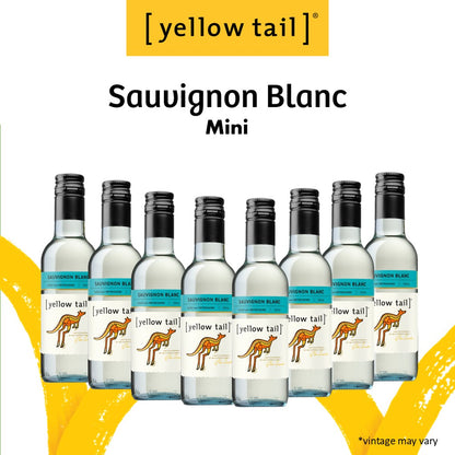 Yellow Tail Mini Sauvignon Blanc - White Wine - Case8