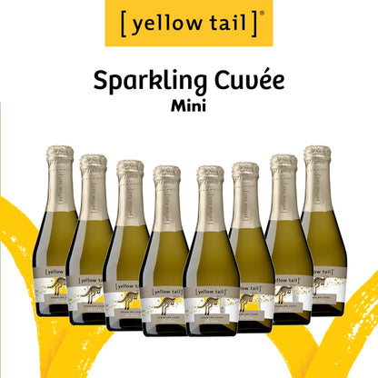 Yellow Tail Mini Bubbles White - Sparkling Wine - Case8