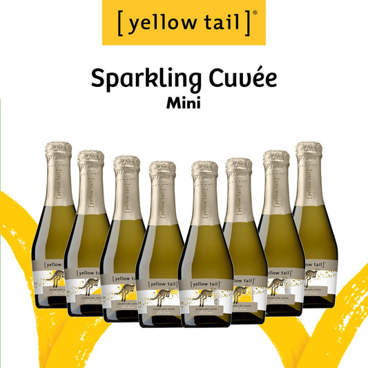 Yellow Tail Mini Bubbles White - Sparkling Wine - Case8