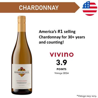 Kendall Jackson Vintner's Reserve Chardonnay - White Wine 2024